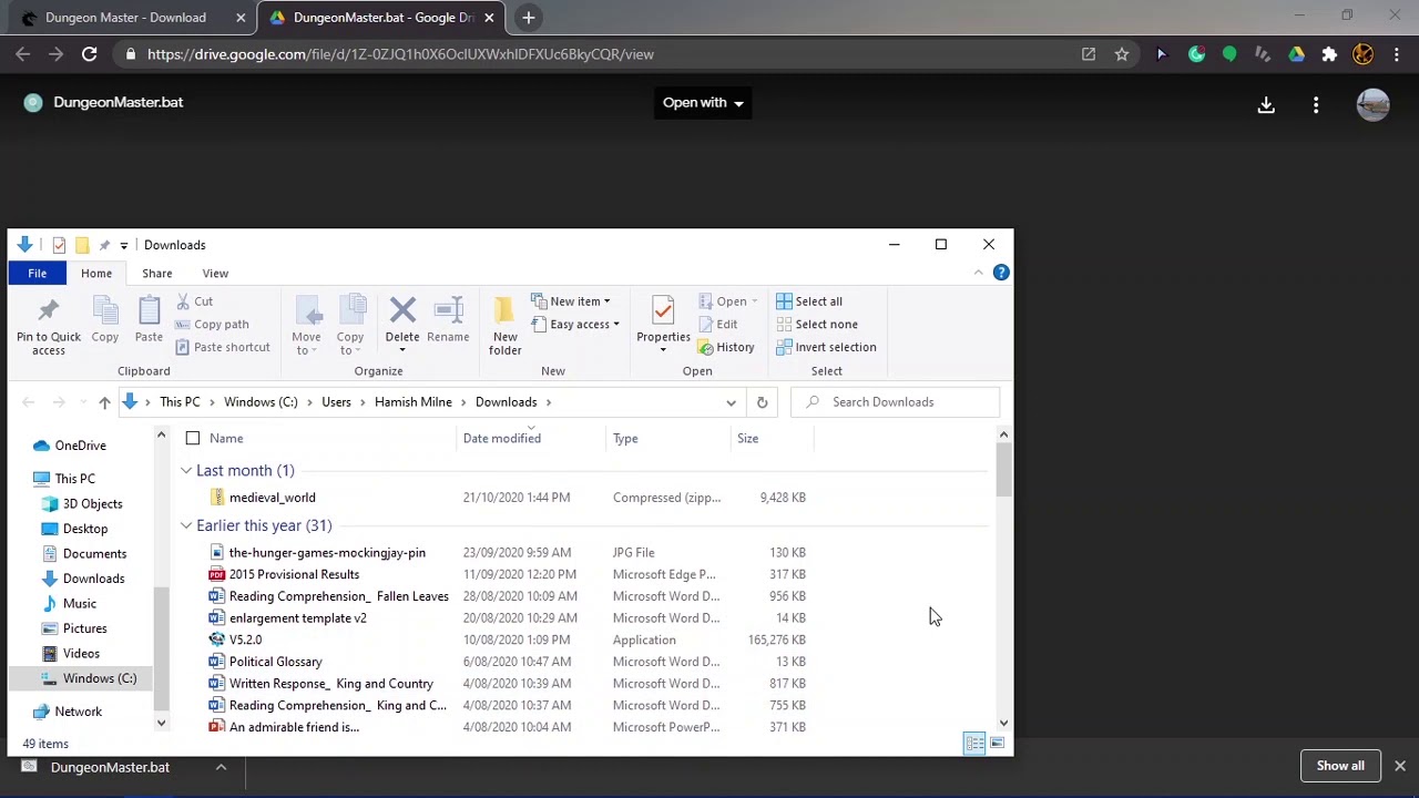 How to download Batch files