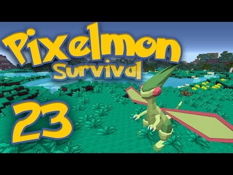 Pixelmon Survival [Part 23] - Catch'm Challenge!