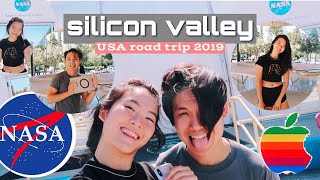 San Francisco to Sillicon Valley Travel Vlog (Part 1) | NASA, Apple, Techies!