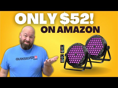$52 RGB Stage Lights on Amazon are NO JOKE!