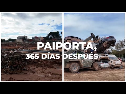 Así se encuentra Paiporta, un año después de la Dana