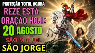 🛡️SE VOCÊ ESTÁ CANSADO(A) DE SOFRER, PARE TUDO E OUÇA ESTÁ ORAÇÃO AGORA - SÃO JORGE E SÃO MIGUEL🛡️