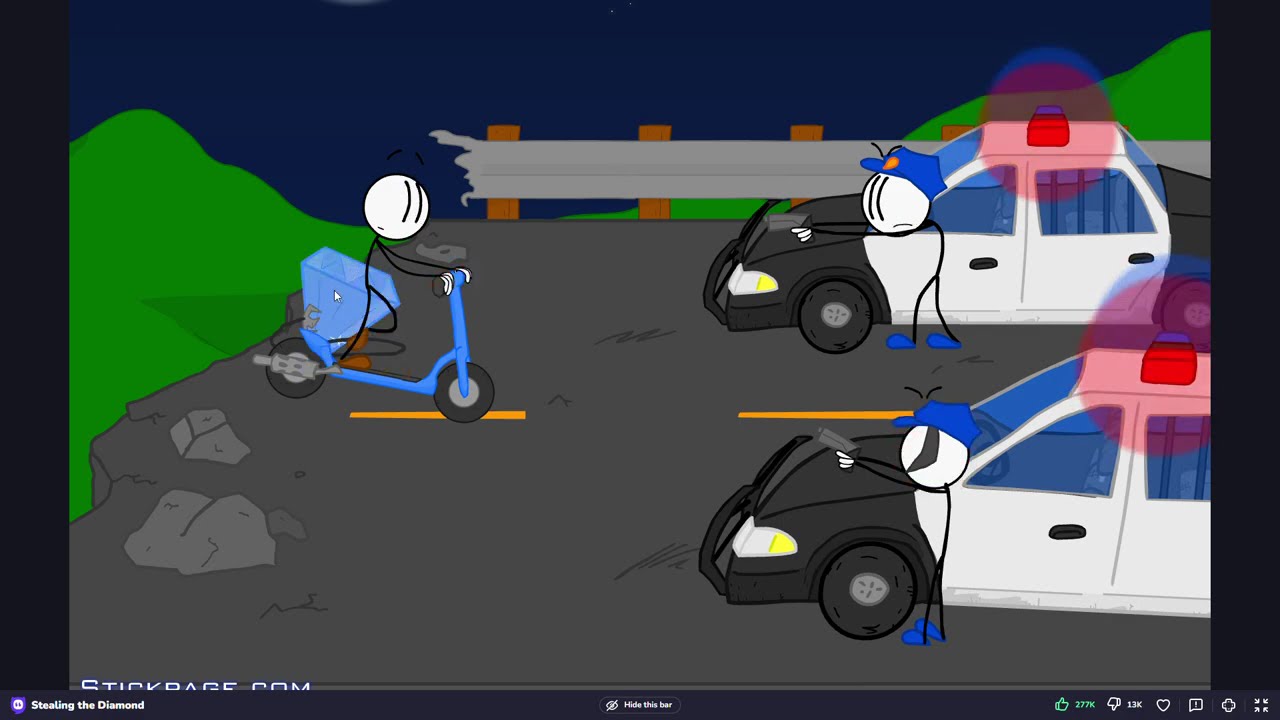 Exploring the Charm of 'Stealing The Diamond': A Stick Figure Adventure