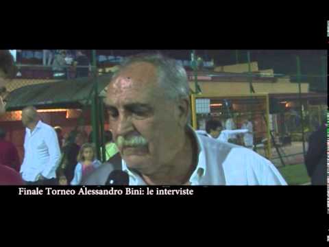 Finale Torneo Bini: le interviste