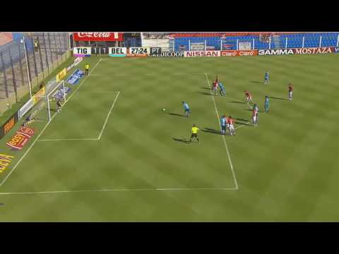 Gol de Claudio Bieler - Tigre 1 x 1 Belgrano Cba - Fecha 9 - Liga Argentina