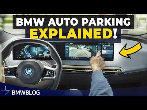 How-To Use The BMW Automatic Parking and Backup Assistant