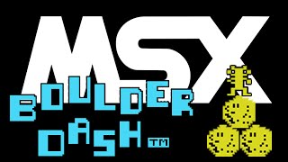 Boulder Dash MSX Hz 60