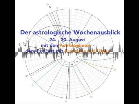 Astrologischer Wochenausblick 24. - 30. August 2020