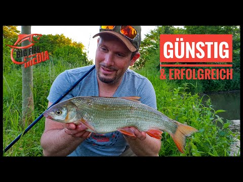 Ansitz mit Pose am Bach - Günstig und erfolgreich - Angeln mit Christian