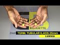 CONECTOR TERMINAL TUBOLAR ILHOS PRE ISOLADO 10MM LUKMA