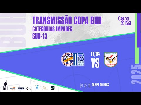 MESC x TERCEIRO MILENIO - AO VIVO | COPA BUH | SUB-13| 9H30 | MESC