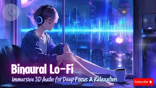 🎧 2 Hours of Binaural Lo-Fi – Immersive 3D Audio for Deep Focus & Relaxation