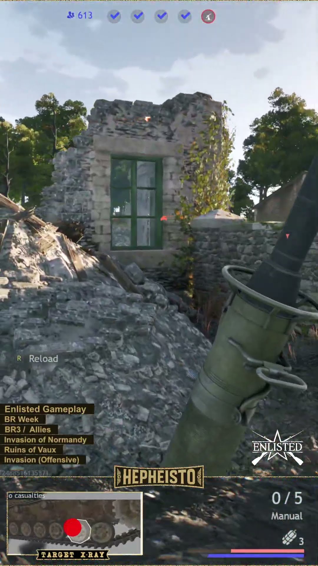 Anti Tank Gunner eliminates Panzer IV G with M9 Bazooka