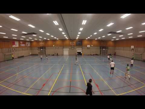 Zaalvoetbal samenvatting EZV 2 -Hoekje 3