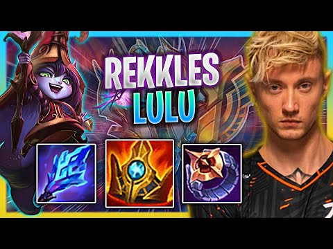REKKLES IS A BEAST WITH LULU! | FNC Rekkles Plays Lulu Support vs Milio!  Season 2023