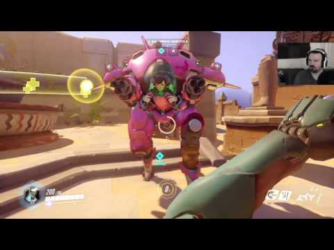 Overwatch Beta gameplay pt11 - Genji, the Offensive Ninja Master