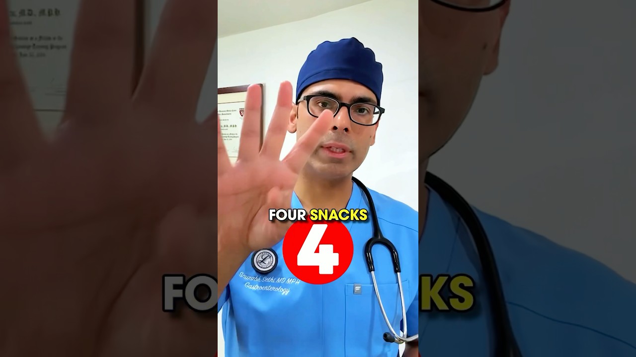 4 Best Snacks I Recommend for IBS & Bloating Relief as a Gastroenterologist🚨