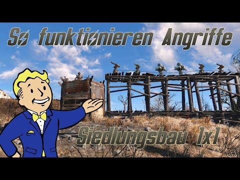 Fallout 4 Guide: Angriff und Verteidigung - Siedlungsbau 1x1