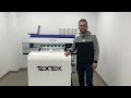 Impresora TexTek DTF FD-65 con horno vertical