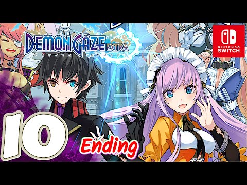 DEMON GAZE EXTRA [Switch] | Gameplay Walkthrough Part 10 Final Boss & Ending | No Commentary