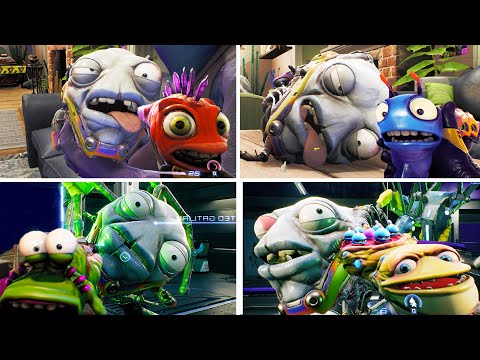 All Guns Reactions To Lezduit Destroyed Body - High On Life 2022