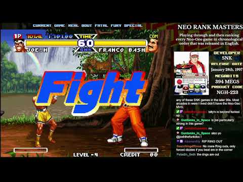 Neo Rank Masters - Real Bout Fatal Fury Special