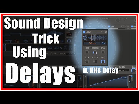Cool Sound Design Trick ft. KHs Delay | #content 9