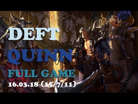 EDG Deft Quinn Full Game (15/7/11)