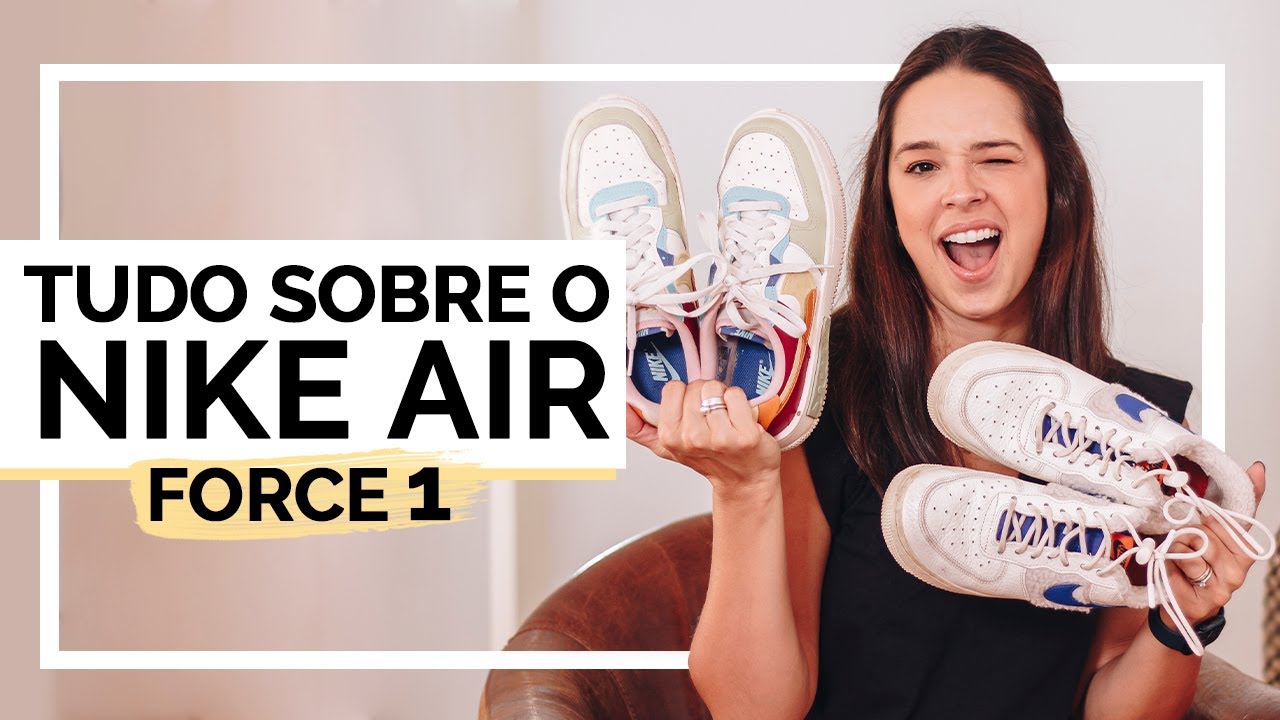 Tudo sobre o tênis queridinho da Nike: Airforce 1 #airforce1 #nike #tênis