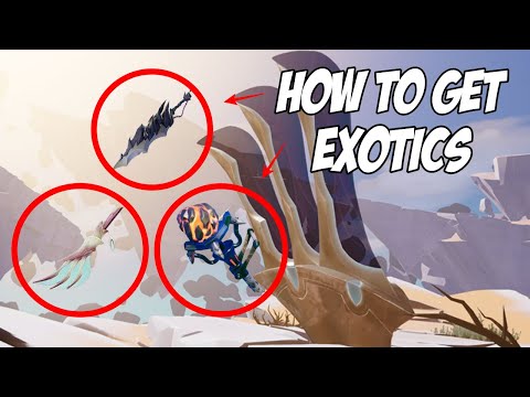 How to get All Exotics || All Exotic Lore Node Locations || Dauntless