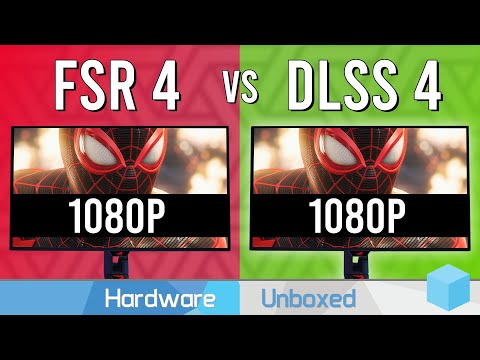 Is 1080p Upscaling Usable Now? - FSR 4 vs DLSS 4 vs DLSS 3 vs FSR 3