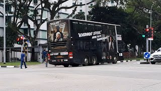 (SPF & NCPC Stop Scam Full Body Advertisement) SG6037T(MDDEP) On Service 856 At Canberra Road 