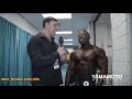 2019 Arnold Classic Men's Classic Physique Winner George Peterson With Frank Sepe