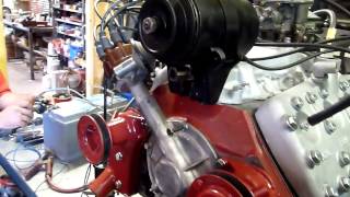 preview picture of video 'Ford Monte Carlo V8 3.9l - Démarrage moteur dans l'atelier de restauration Techni-tacot'