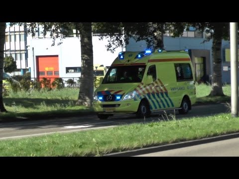 *nieuwe camera* Otaris ambulance 02-112 Leeuwarden met spoed naar melding