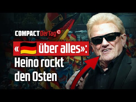 “Germany above all”: Heino rocks the East💥