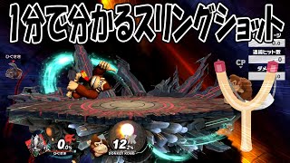 【IQ3】1分で分かるスリングショット【スマブラSP】