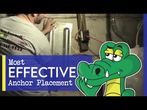 🐊 Earth Anchors- Where to Position the Plate - Foundation Repair