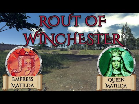 Empress vs Queen. The Rout of Winchester, part 8 of The Anarchy.