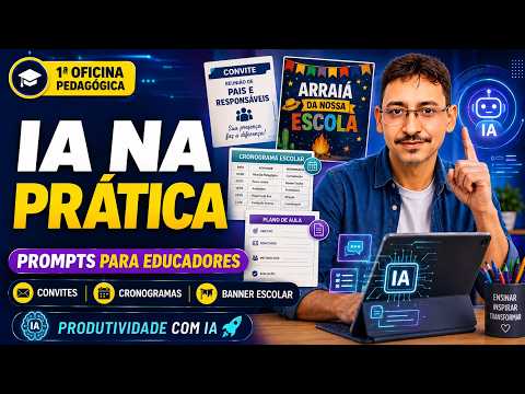1ª Oficina Pedagógica  Inteligência Artificial na Prática