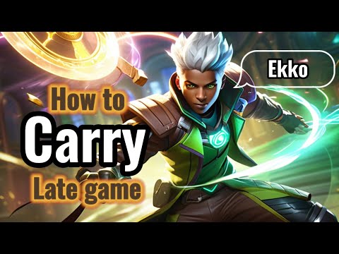 Ekko Guide - How to play and win Late Game (In-Depth)