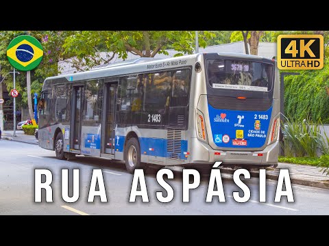 Rua Aspásia - Movimentação de Ônibus #870