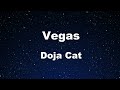 Karaoke♬ Vegas - Doja Cat 【No Guide Melody】 Instrumental