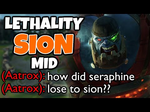 I got requested to do FULL LETHALITY SION MID... We shilling. | Challenger Sion Mid | 11.17