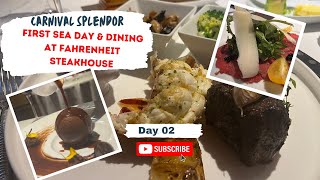 Day 2 at Sea Cruising on Carnival Splendor: