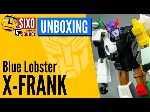 UNBOXING: Transformers Blue Lobster BL-01 X-Frank