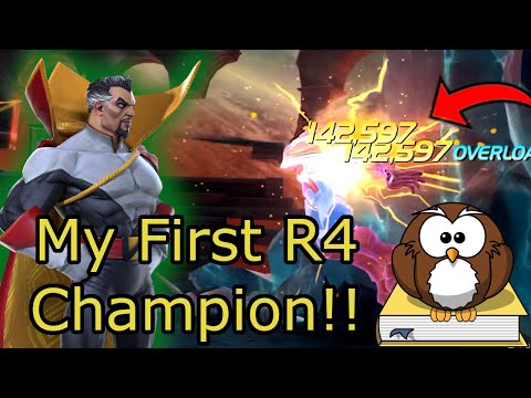 My 1st R4 Champion is an ABSOLUTE BEAST!! - R4 Count Nefaria - Marvel Contest of Champions