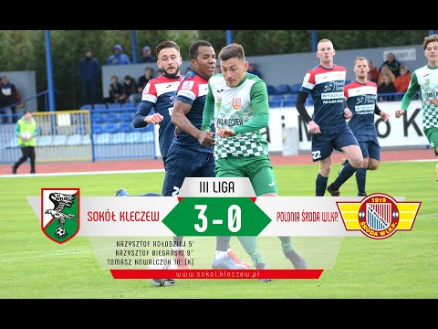 Skrót meczu Sokół Kleczew - Polonia Środa Wielkopolska 3-0