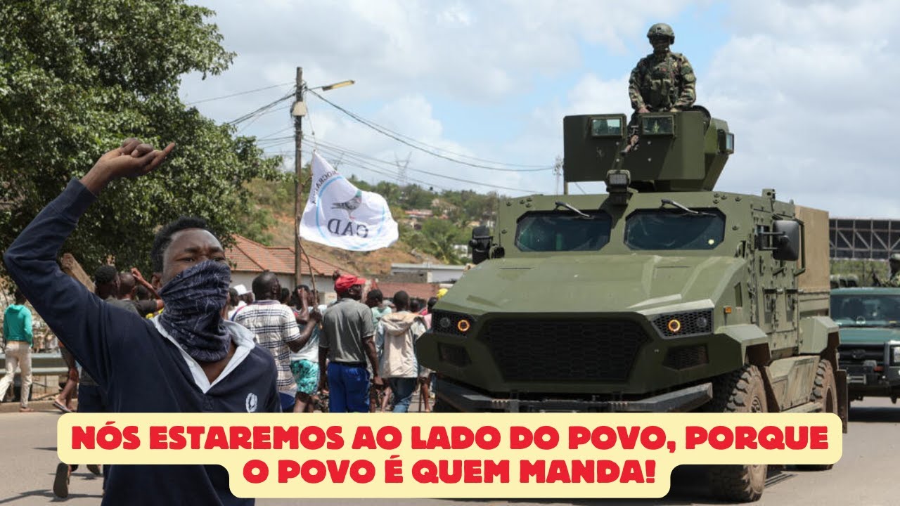 MILITARES DO EXÉRCITO MOÇAMBICANO MANDAM RECADO PARA NYUSI, RONDA E BERNARDINO RAFAEL