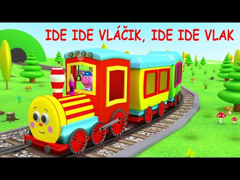 Ide Ide vláčik, ide ide vlak - Slovak nursery rhymes - Pesničky pre deti po slovensky